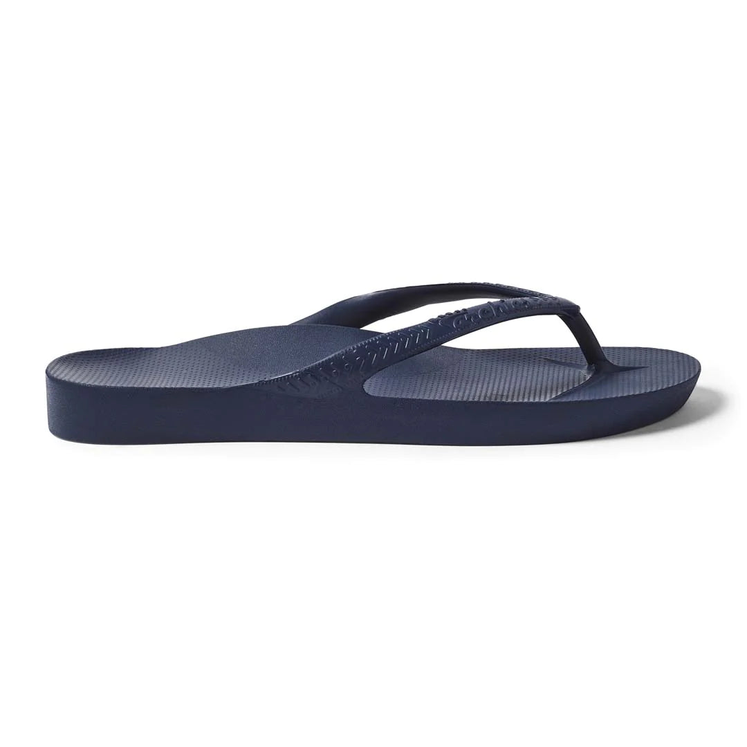ARCHIES Arch Support Thongs - Navy