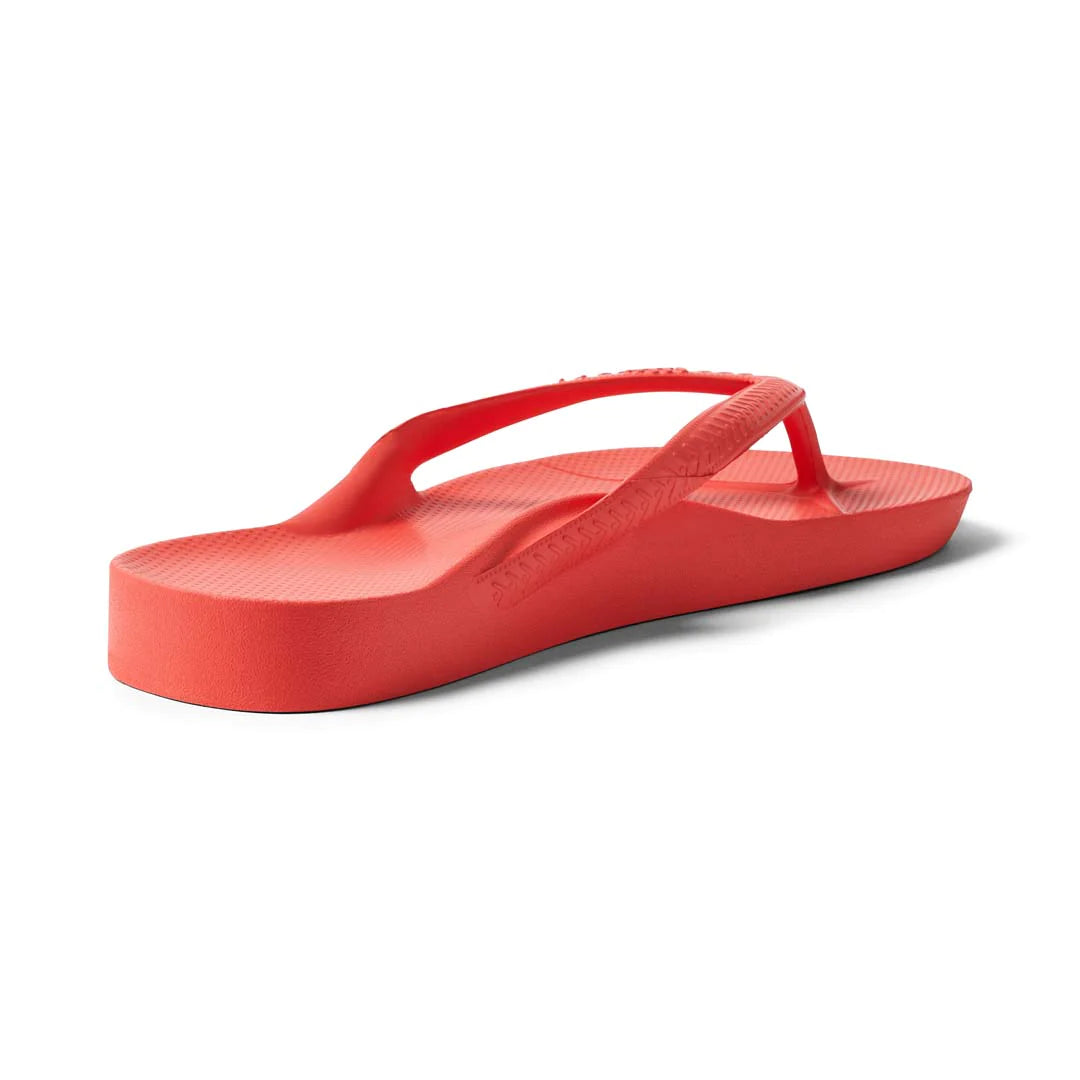 ARCHIES Arch Support Thongs - Coral