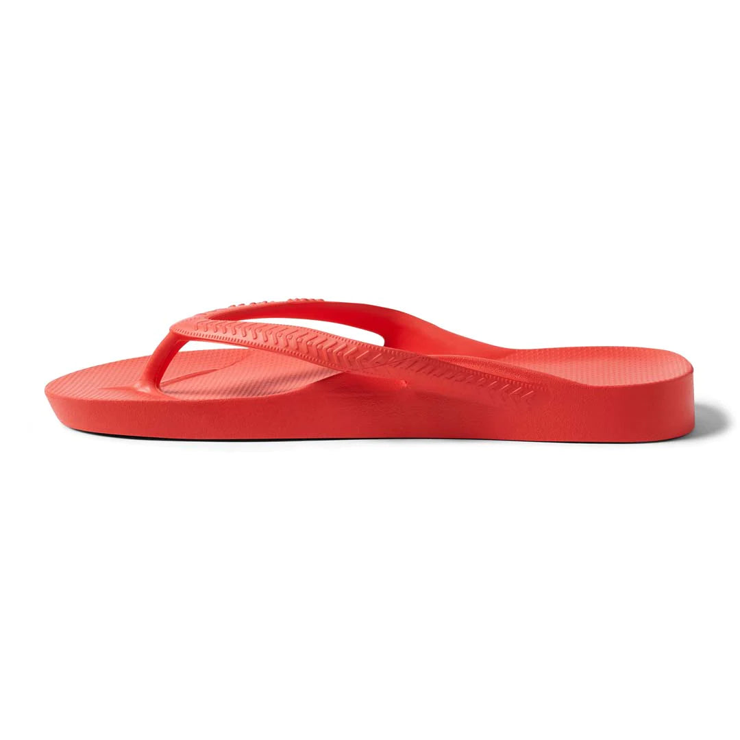 ARCHIES Arch Support Thongs - Coral