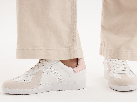 ROLLIE Pace White/Snow Pink