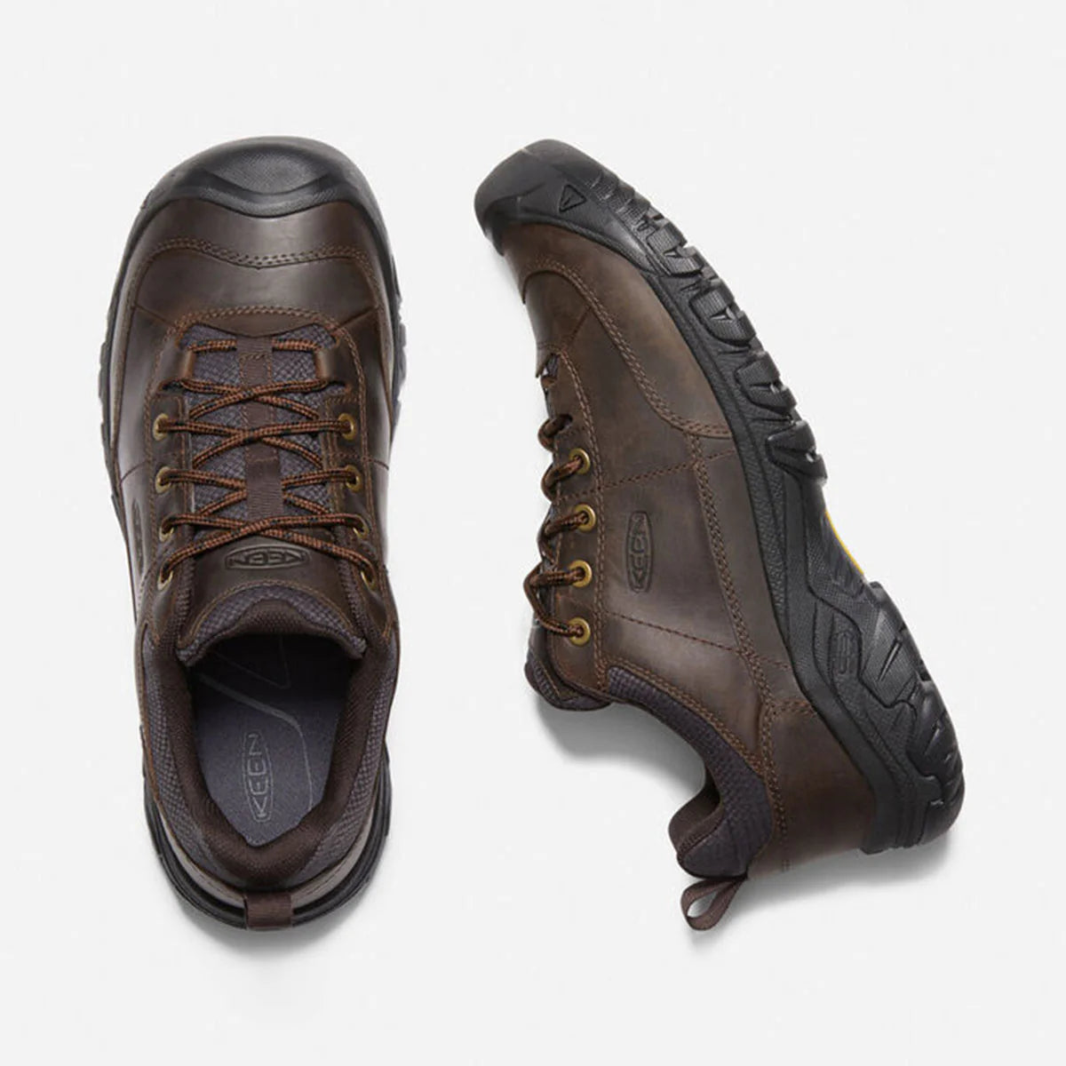 KEENS Targhee Oxford Wide- Dark Earth/Mulch