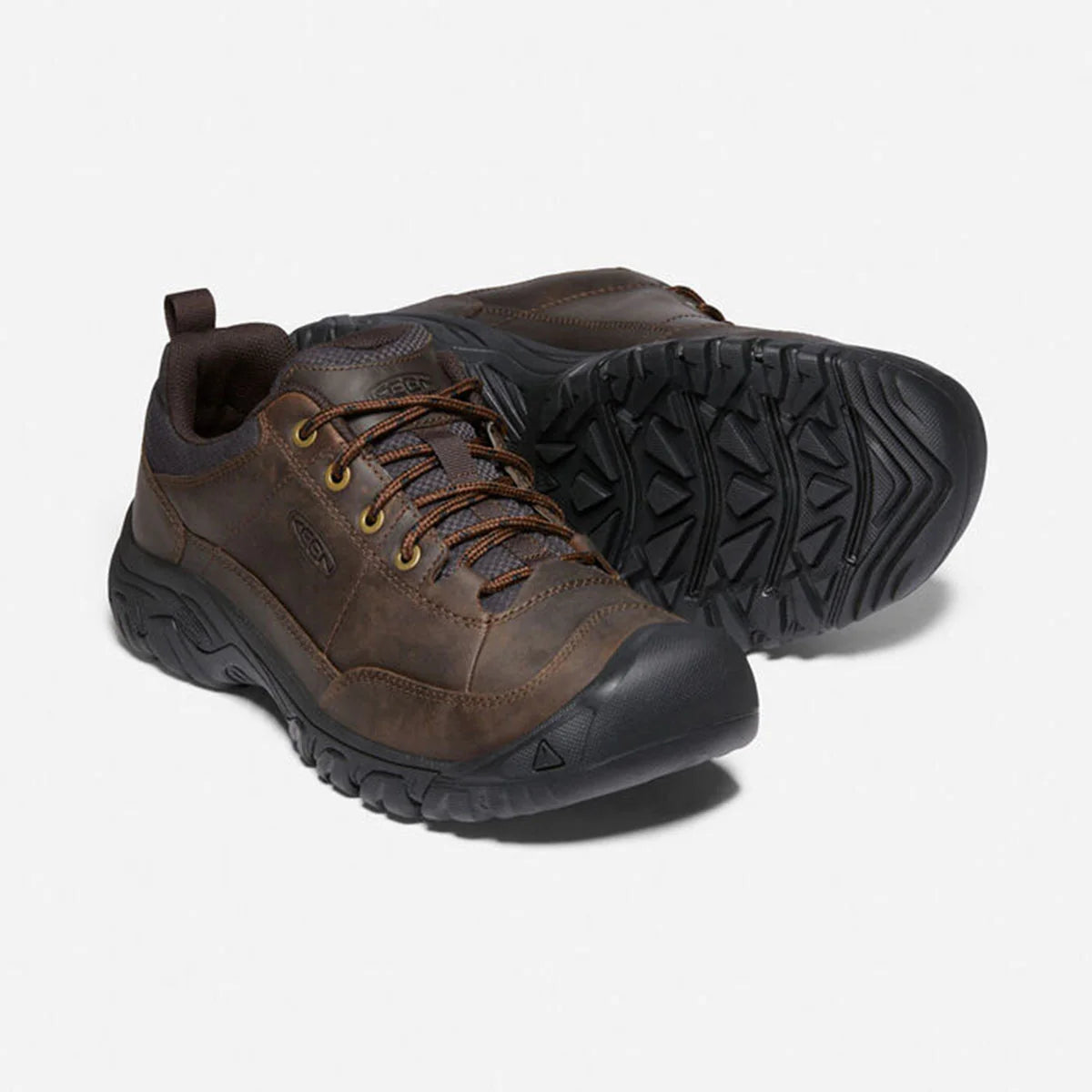 KEENS Targhee Oxford Wide- Dark Earth/Mulch