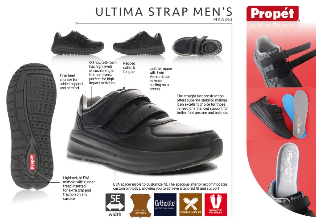 PROPET Ultima Strap Mens - Black