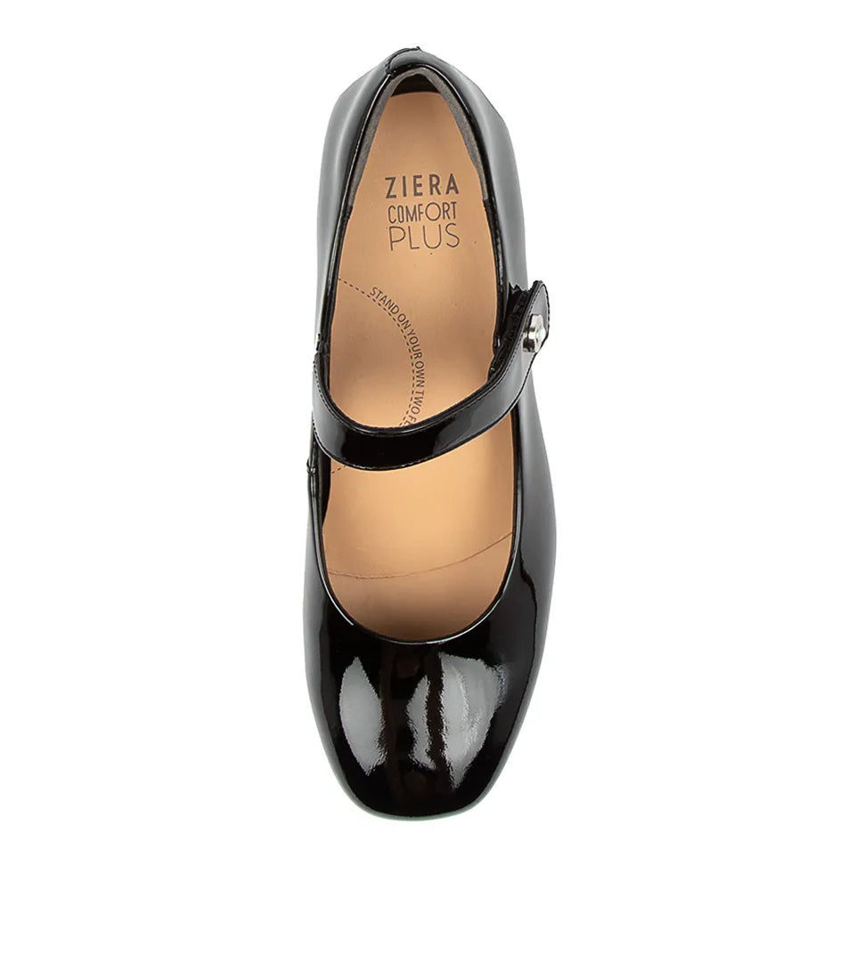 ZIERA Kitty - Black Patent