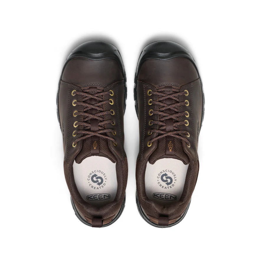 KEENS Targhee IV Oxford Wide Java Brown