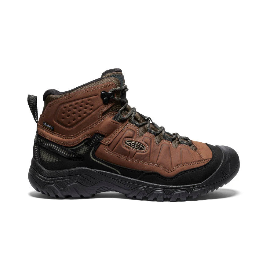 KEENS Targhee IV Mid Waterproof Wide Bison Black