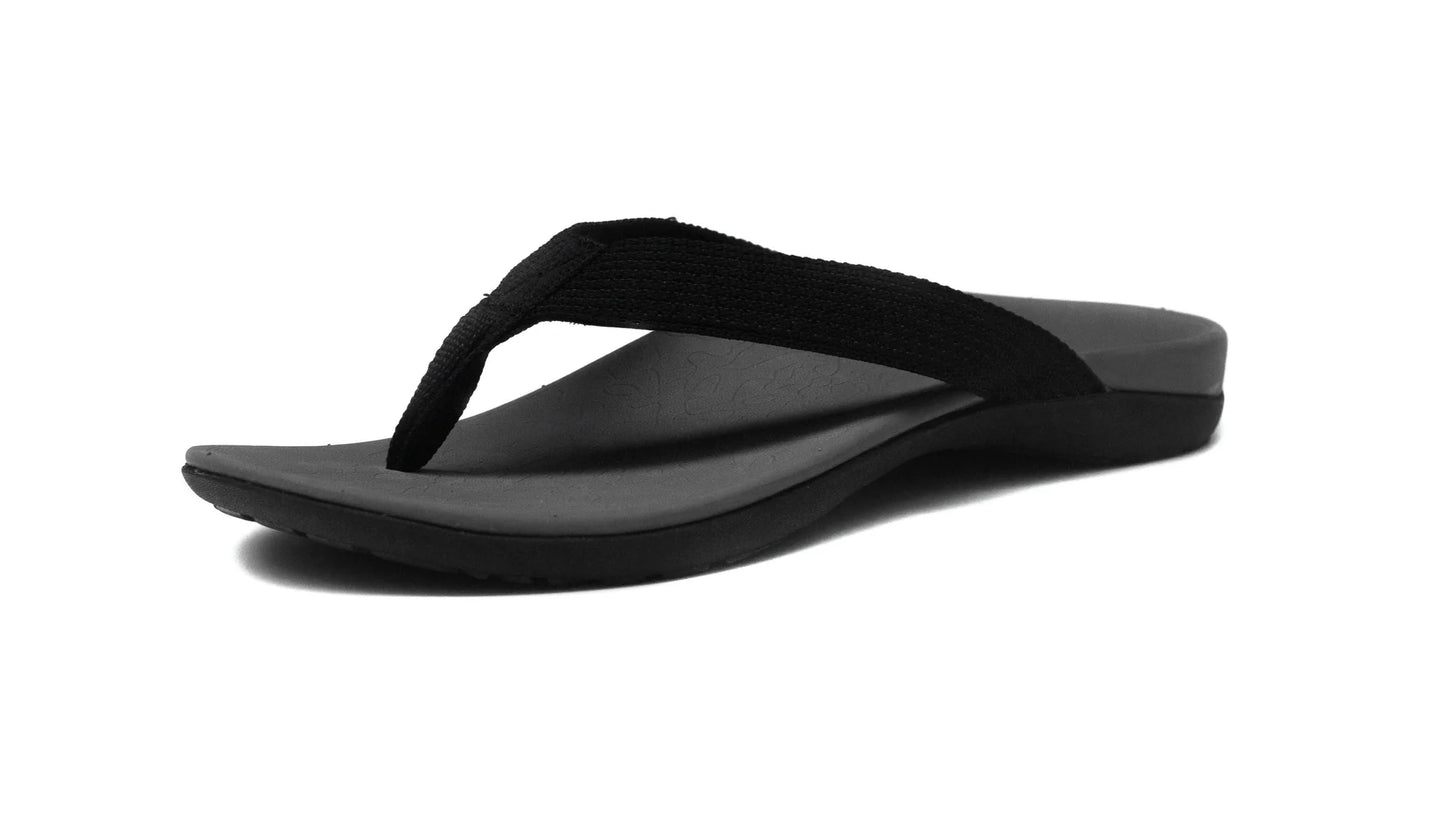 AXIGN Flip Flops - Black / Grey