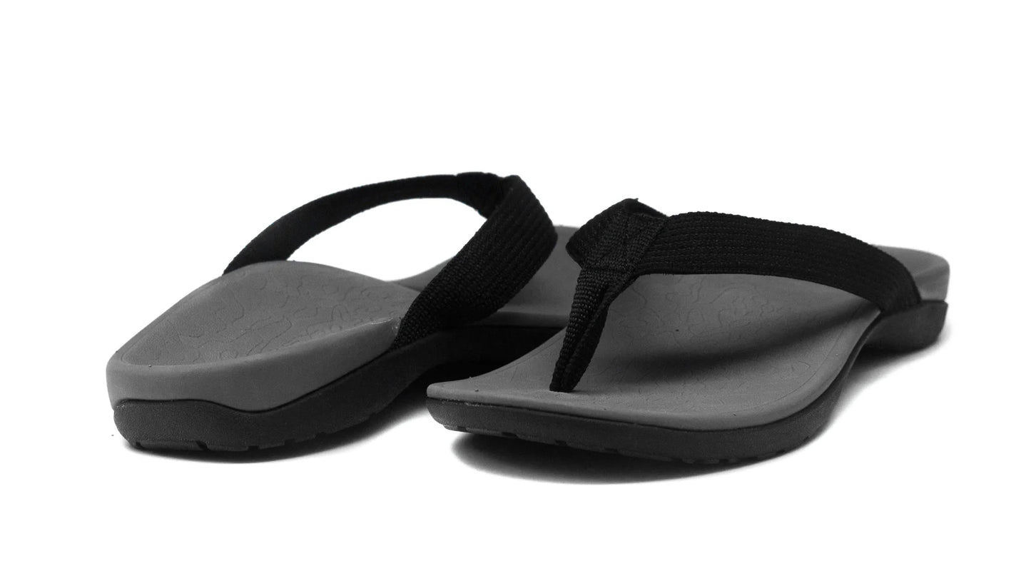 AXIGN Flip Flops - Black / Grey