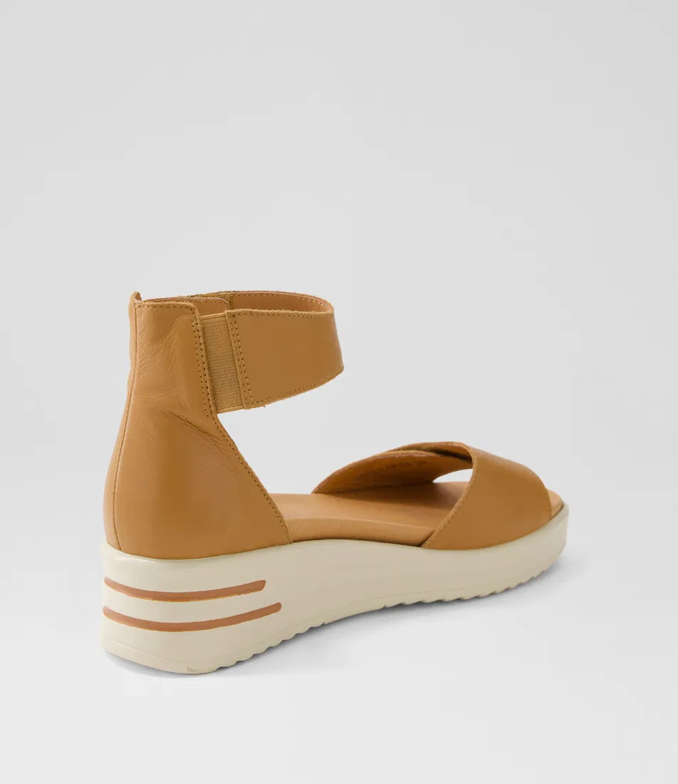 ZIERA Sofia - Dark Tan/Vanilla