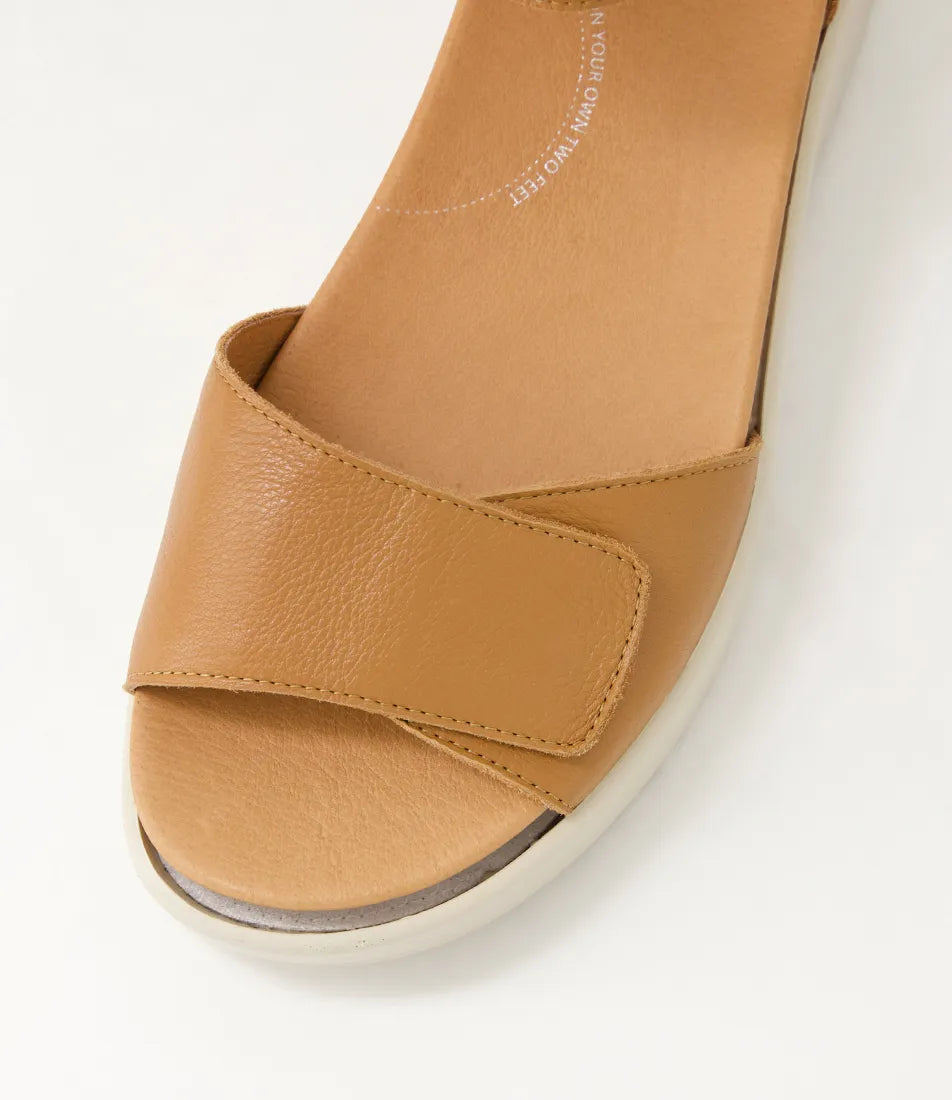 ZIERA Sofia - Dark Tan/Vanilla