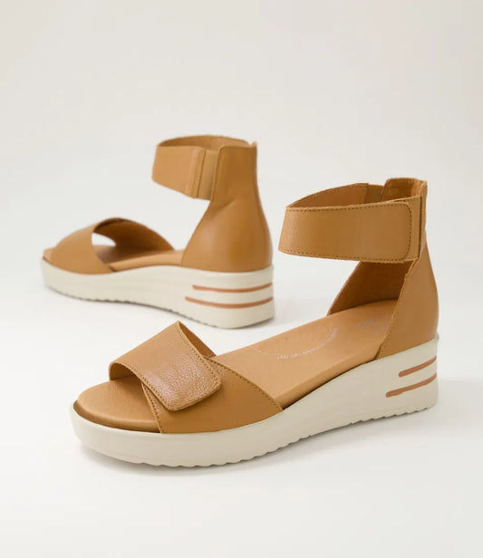 ZIERA Sofia - Dark Tan/Vanilla